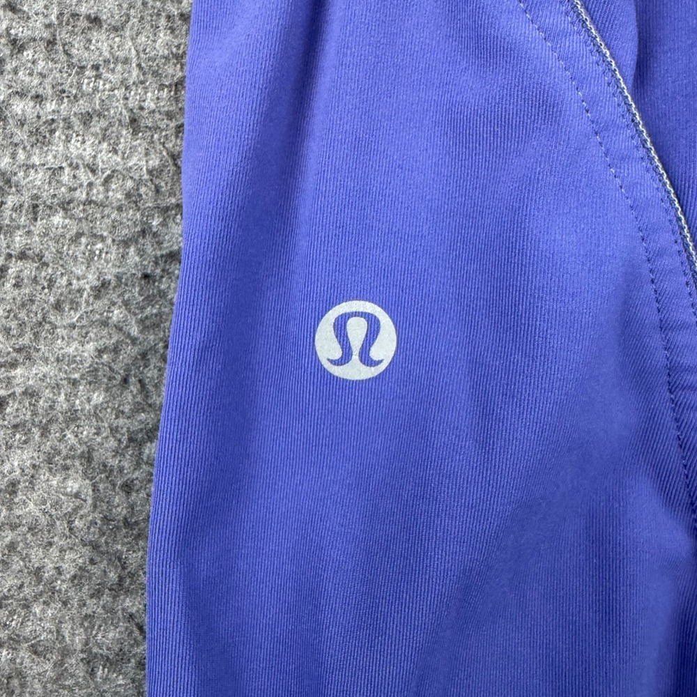 Lululemon All The Right Places Crop Leggings Women's 4 Purple Pockets High Rise - Picture 2 of 7
